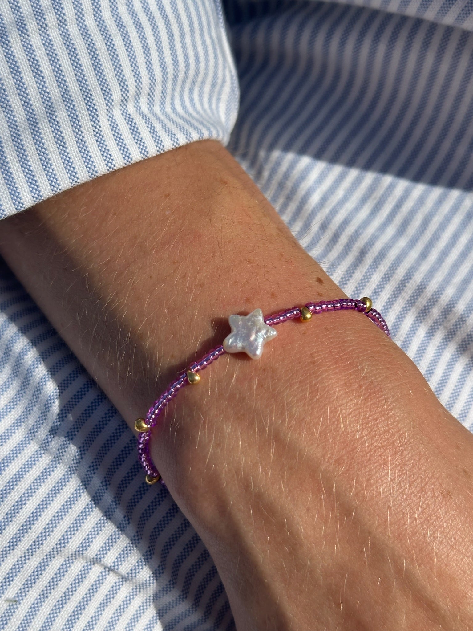 purple star – handgemachtes Unikat aus Zürich