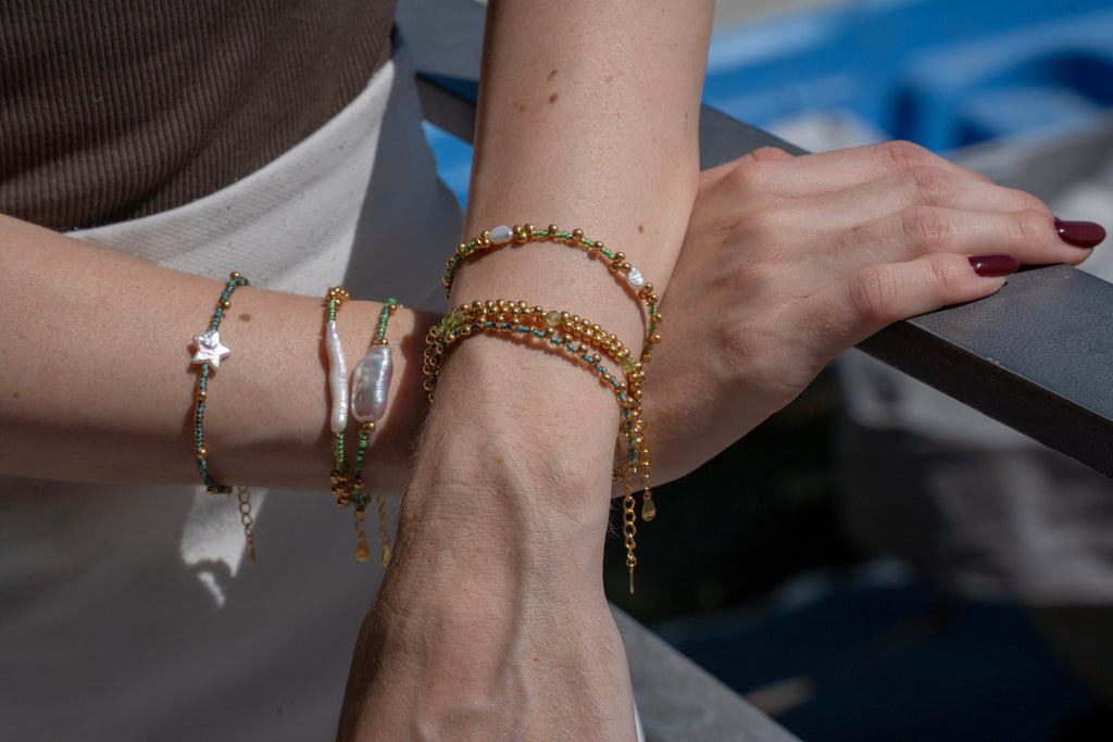 No.1 green splash – Handgemachtes Unikat aus Zürich